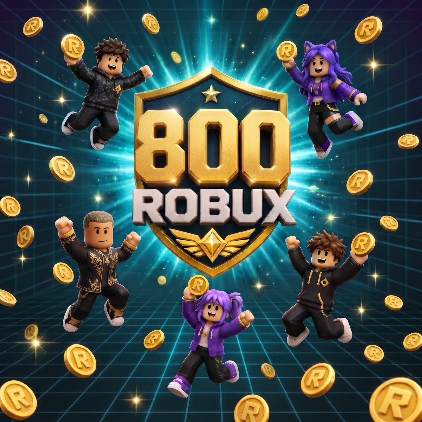 Roblox 800 Robux (USD)