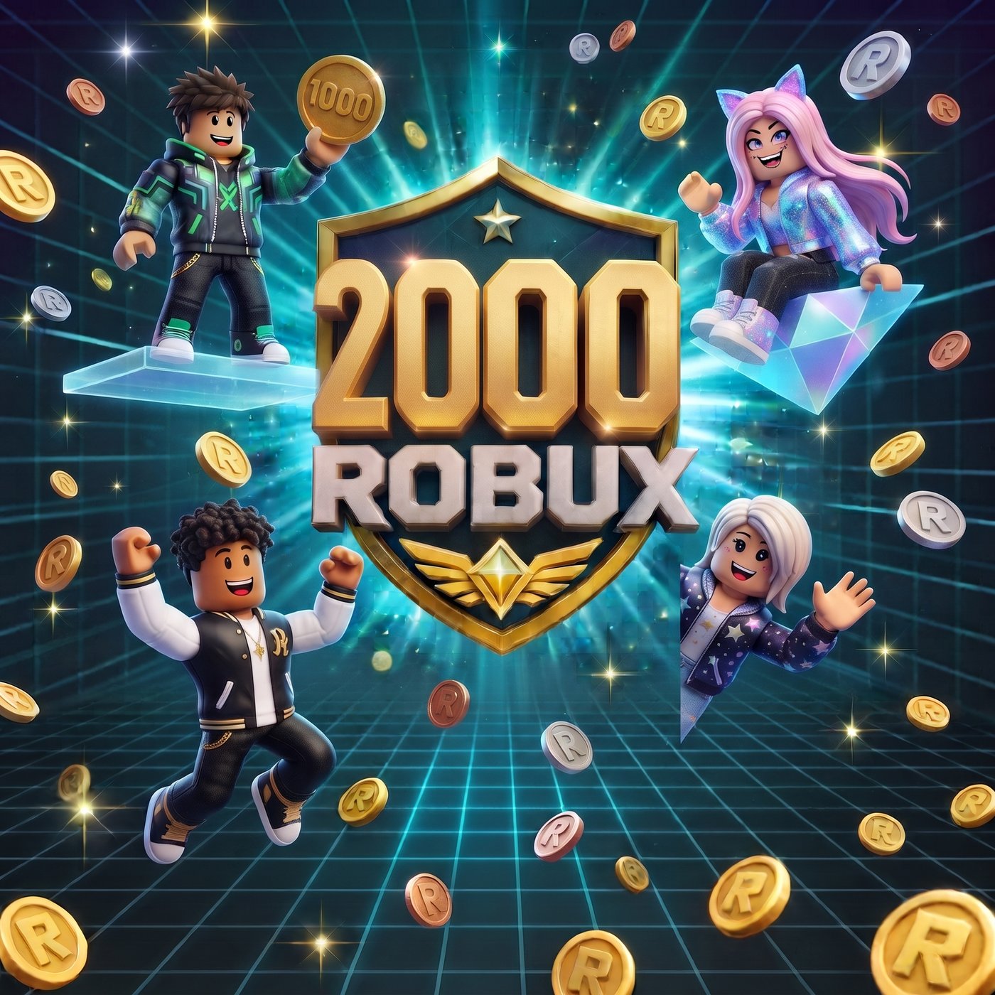 Roblox 2000 Robux (USD)