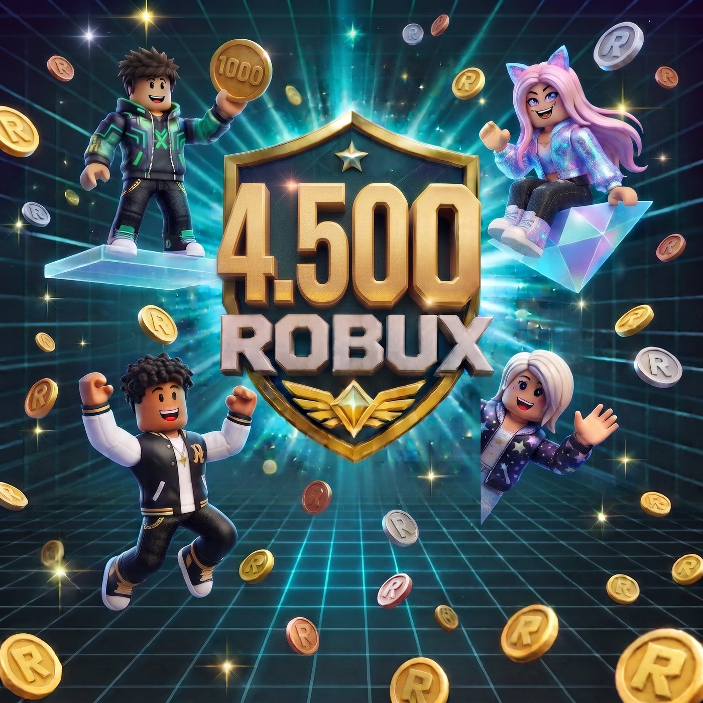 Roblox 4500 Robux (USD)